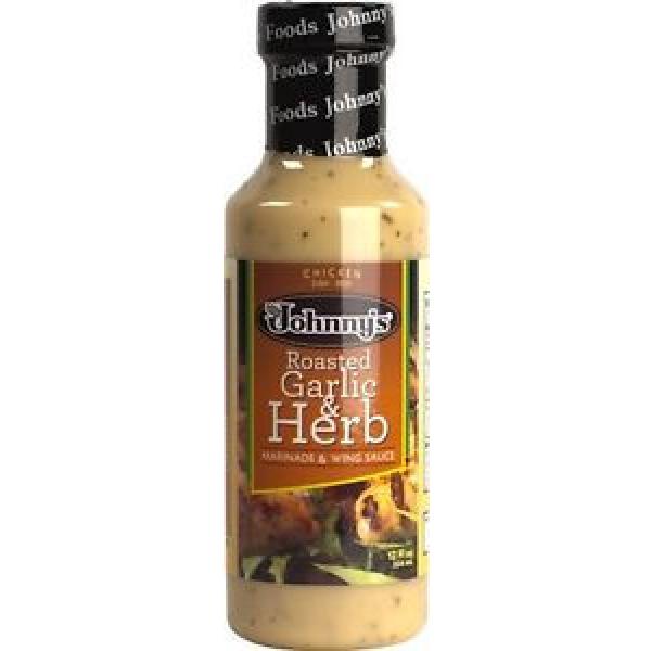 Johnny&#039;s Roasted Garlic &amp; Herb Marinade &amp; Wing Sauce, 12 oz (354ml) #1 image