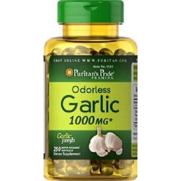 Garlic 1000 mgr, 250 caps. natural antibiotic #1 image