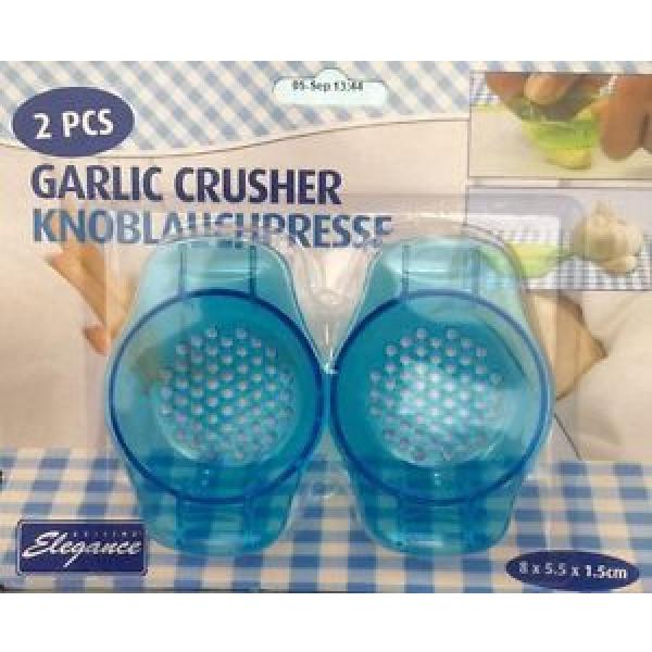 2PCS Hand Squeeze Garlic Press Presser Crusher Juicer Kitchen Cooking Tools #1 image