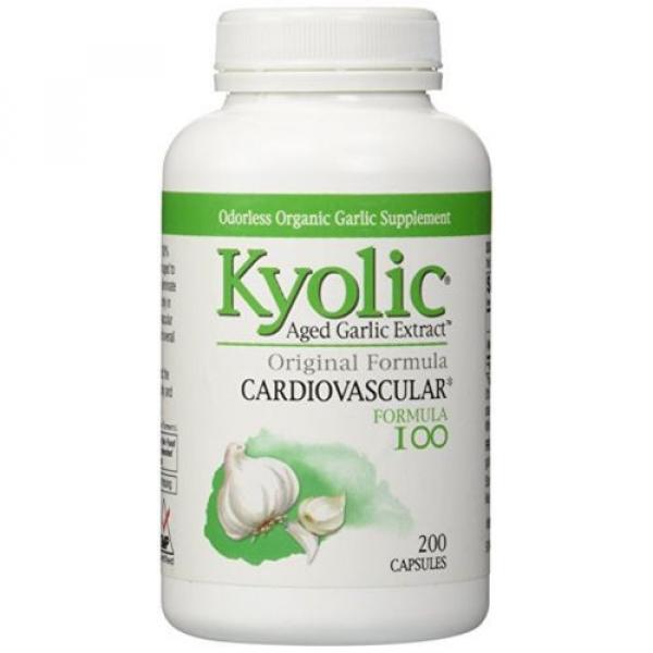 KYOLIC® - Aged Garlic Extract™, Formula 100, Cardiovascular, 200 Capsules #1 image