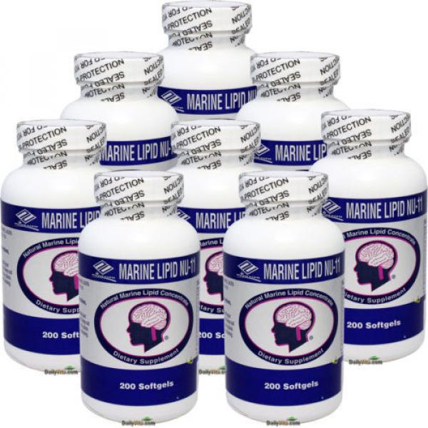 8 x Marine Lipid Concentrate Omega-3,6,9 Fish Oil+Flaxseed+Garlic+Ginkgo 200 SG #1 image