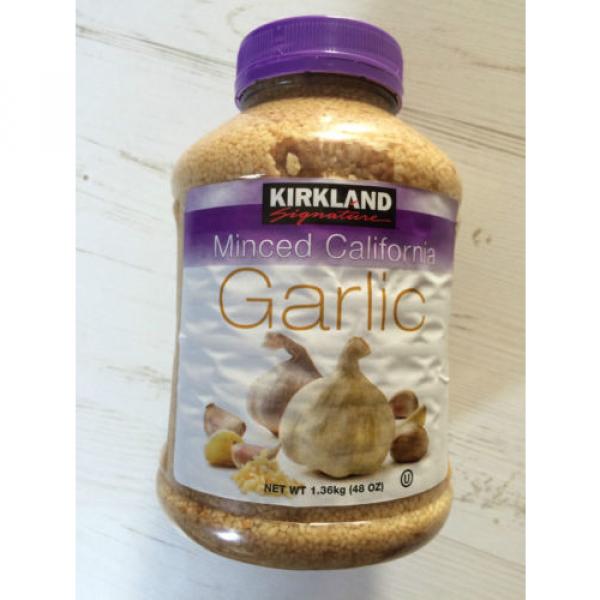 Kirkland Signature Minced California Garlic 1.36Kg (48 OZ) Made in USA #2 image