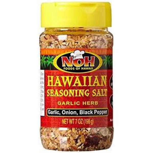 Noh Foods of Hawaii, Hawaiian Seasoning Salt, Garlic Herb, 7 oz #1 image