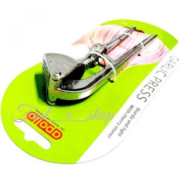 Apollo Garlic Press Crusher, With Cherry And Olive Stoner. #4 image