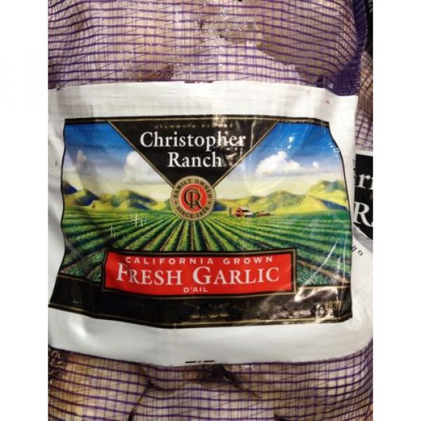 6 Pounds Fresh Garlic USA California Gilroy Finest Heirloom Monviso #1 image