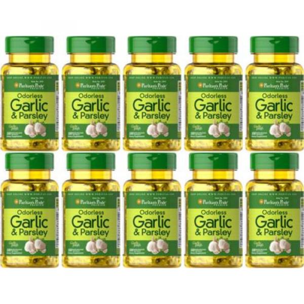 Wholesale Odorless Garlic and Parsley 6X100 Cholesterol Health Pills antioxidant #5 image