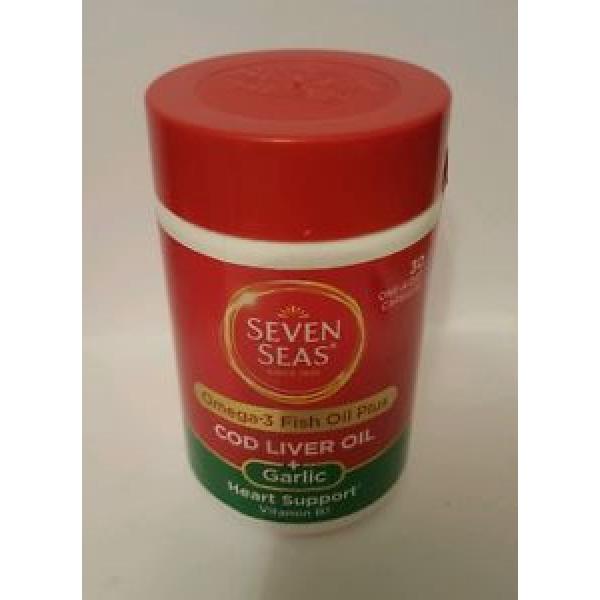 Seven Seas Omega 3 Cod Liver Oil, Plus Garlic 30 capsule #1 image